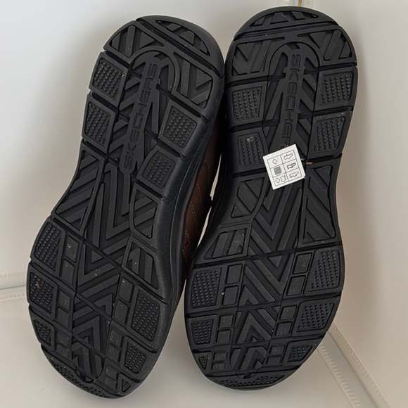 Skechers Brown Loafers Slip-On Comfort - Picture 6 of 8